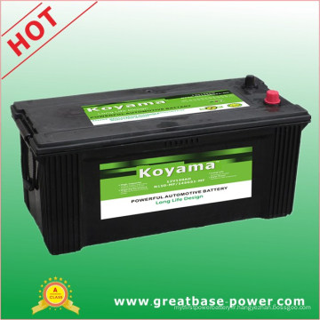 N150 scellé Maitenance batterie gratuite (N150MF-12V150AH) Heavy Duty Truck